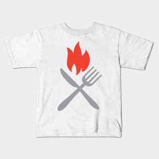 Crossed Forks Kids T-Shirt